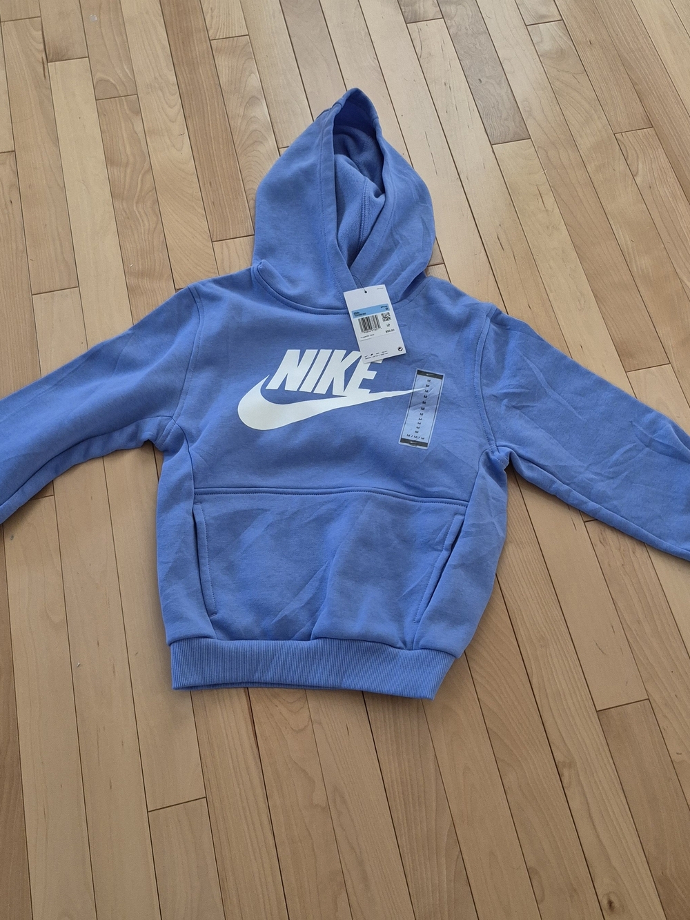 Nike Kids' Blue Logo Hoodie